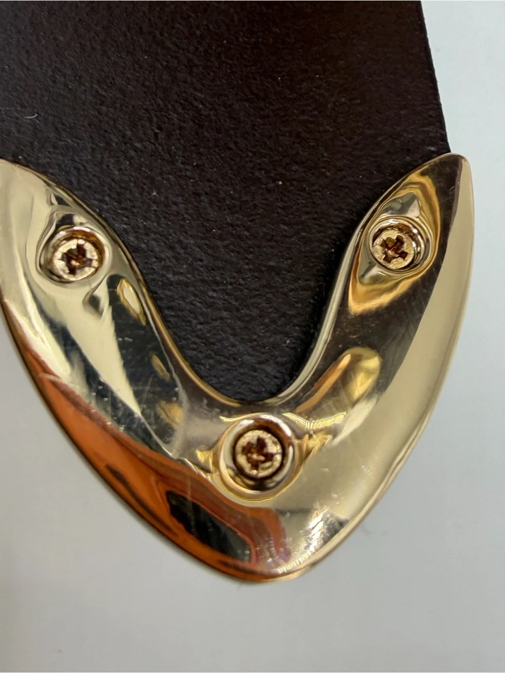 J. Crew Women's Grommet Belt in Italian Leather Brown Size XS/Extra Small